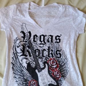 Girl's Lace V neck Shirt